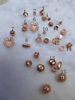 top quality 2-10mm 100pcs 14Kgold Findings Spacer Beads solid rose gold antique silver rondelle round rice clover wheel barrel D
top quality 2-10mm 100pcs 14Kgold Findings Spacer Beads solid rose gold antique silver rondelle round rice clover wheel barrel D