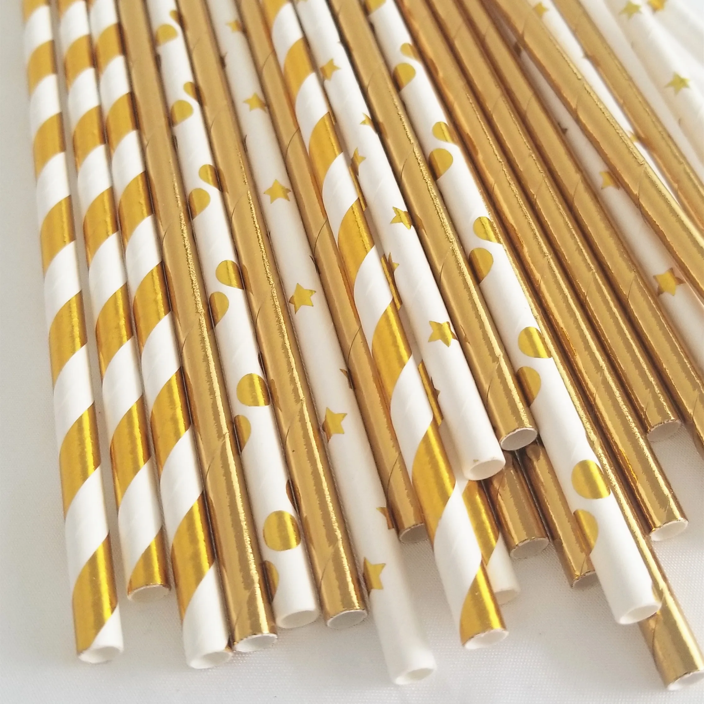 Cheap Shine Metallic Golden Mix Color Paper Straws Gold Paper Straws Birthday Wedding Decoration Baby Shower Supply 25pcs
Cheap Shine Metallic Golden Mix Color Paper Straws Gold Paper Straws Birthday Wedding Decoration Baby Shower Supply 25pcs