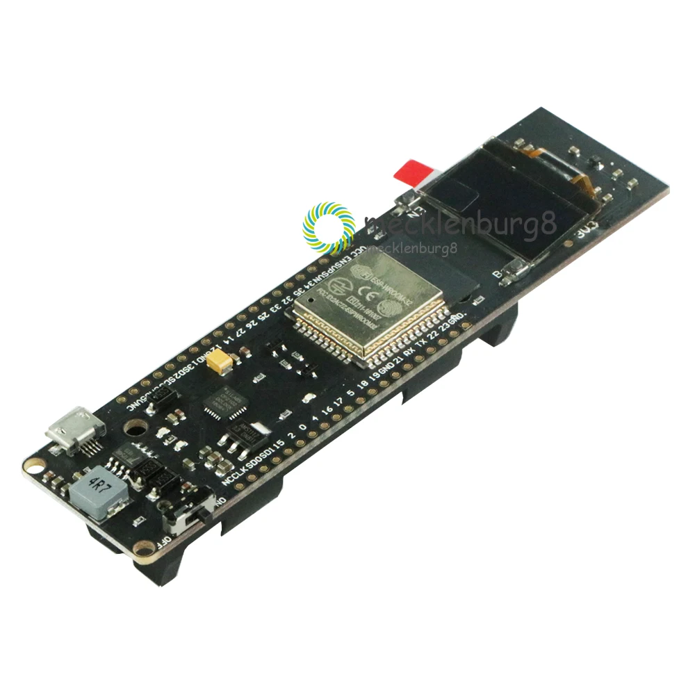 ESP32 0 96 ''OLED дисплей Wi Fi Bluetooth 18650 литиевый телефон модуль разработки CP2102 замена