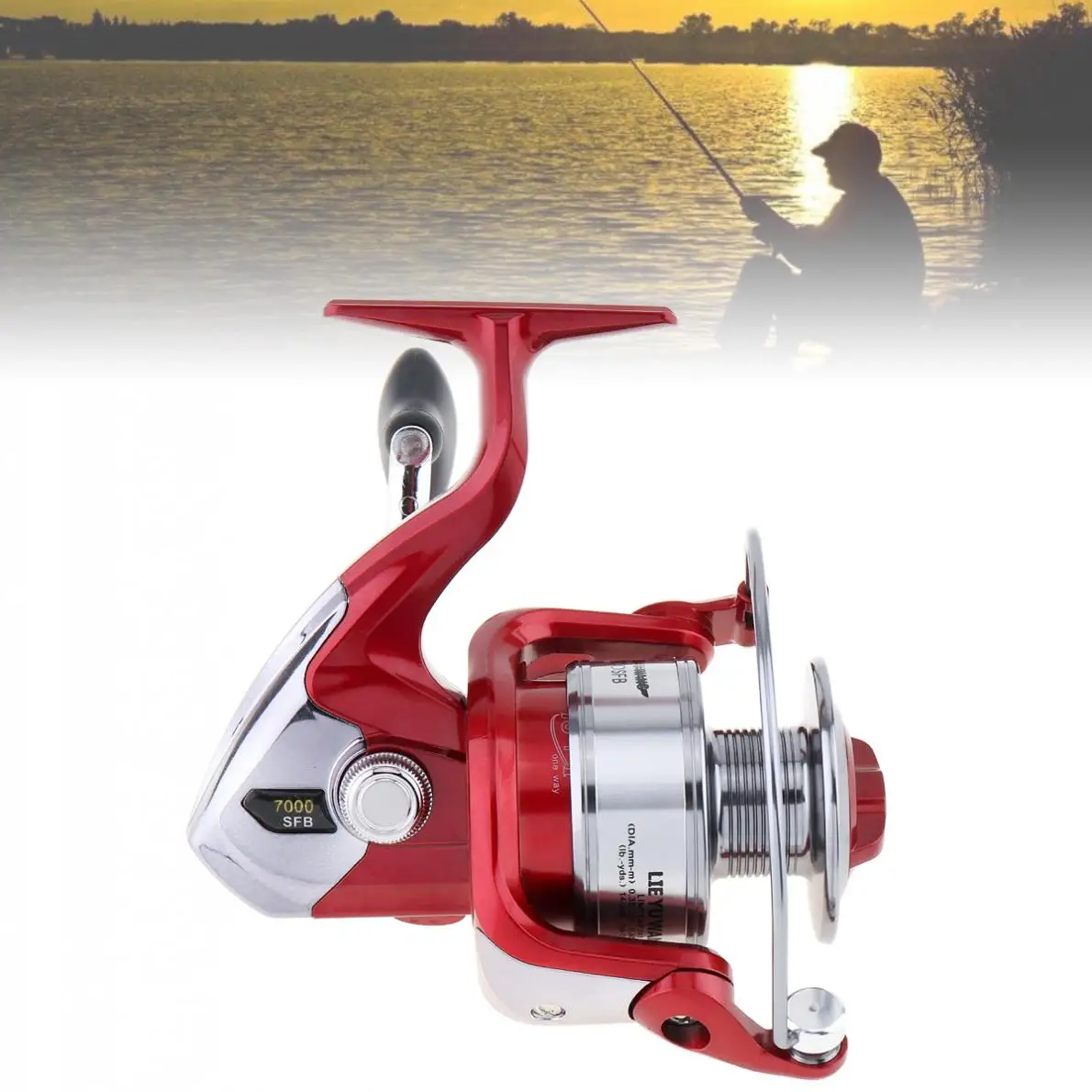 7000 Series Metal Spinning Fishing Reel 13+1BB 4.7:1 Anti-Corrosion Carp Fishing Wheels with No-Gap Reaction Structure
7000 Series Metal Spinning Fishing Reel 13+1BB 4.7:1 Anti-Corrosion Carp Fishing Wheels with No-Gap Reaction Structure
