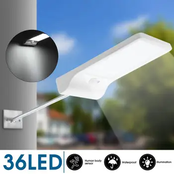 IP65 Waterproof 36 LED Outdoor Solar Powered Light PIR Motion Sensor Security Lamp Mounting Pole fit for Home
IP65 Waterproof 36 LED Outdoor Solar Powered Light PIR Motion Sensor Security Lamp Mounting Pole fit for Home