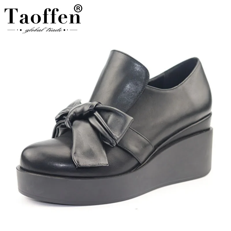 Taoffen Bowknot Fashion Club Teen Daily Brand Pumps Platform Wedges High Heel Shoes Women Office Ladies Pumps Size 35-41
Taoffen Bowknot Fashion Club Teen Daily Brand Pumps Platform Wedges High Heel Shoes Women Office Ladies Pumps Size 35-41