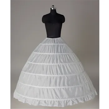 Lace Edge 6 Hoop Petticoat Underskirt For Ball Gown Wedding Dress Tulle Jupon Mariage Underwear Crinoline Wedding Accessories
Lace Edge 6 Hoop Petticoat Underskirt For Ball Gown Wedding Dress Tulle Jupon Mariage Underwear Crinoline Wedding Accessories