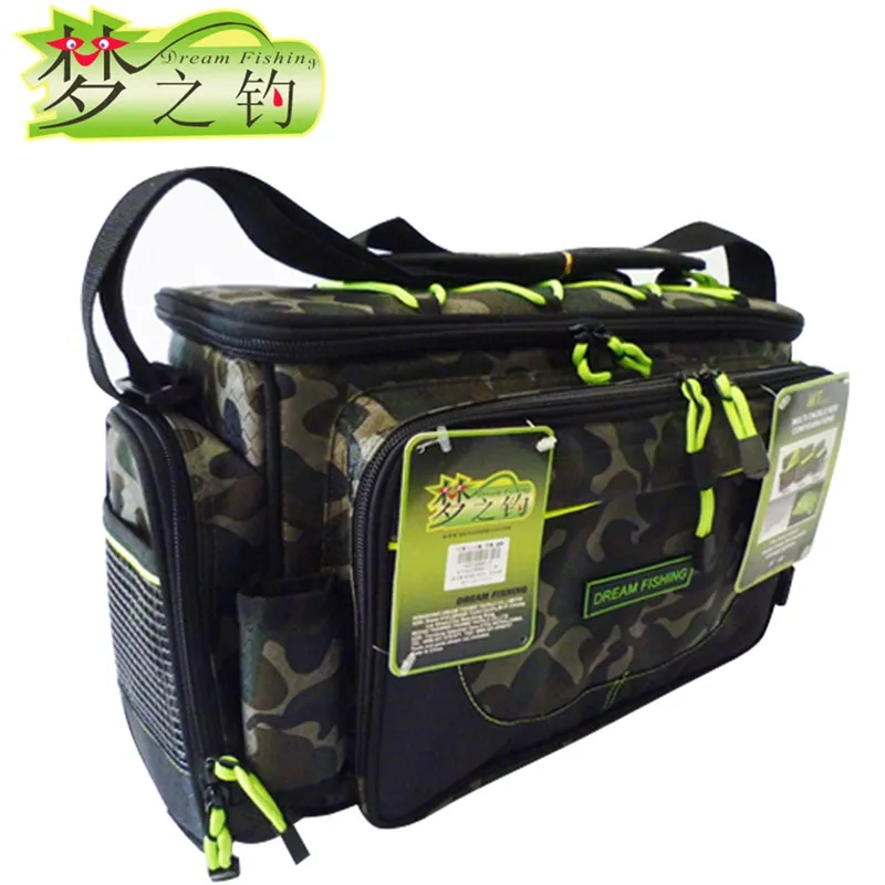Dream Fishing Outdoor Fishing Bag 45x15x25cm 1200D Nylon Waterproof Fishing Reel Case Bolsa Pesca Lure Shoulder Bag Storage
Dream Fishing Outdoor Fishing Bag 45x15x25cm 1200D Nylon Waterproof Fishing Reel Case Bolsa Pesca Lure Shoulder Bag Storage