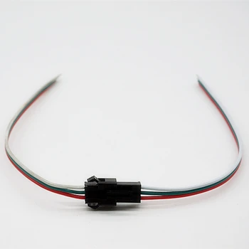 100Pairs 3 Pin JST SM Connectors For WS2812B WS2811 WS2812 RGB LED Strip Tape Female to Male
100Pairs 3 Pin JST SM Connectors For WS2812B WS2811 WS2812 RGB LED Strip Tape Female to Male