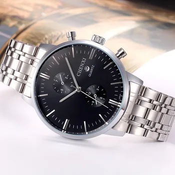 Chenxi Brand Luxury Business Calendar Watch Men Waterproof Luminous Stainless Steel Quartz WristWatches Relogio Masculino 071A
Chenxi Brand Luxury Business Calendar Watch Men Waterproof Luminous Stainless Steel Quartz WristWatches Relogio Masculino 071A