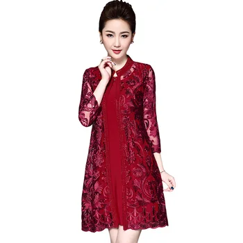 2018 Spring Women High Quality Embroidery 2 Piece Dress Bodycon Diamonds Plus Size 5XL Dress Elegant Vintage OL Dress YP0745
2018 Spring Women High Quality Embroidery 2 Piece Dress Bodycon Diamonds Plus Size 5XL Dress Elegant Vintage OL Dress YP0745