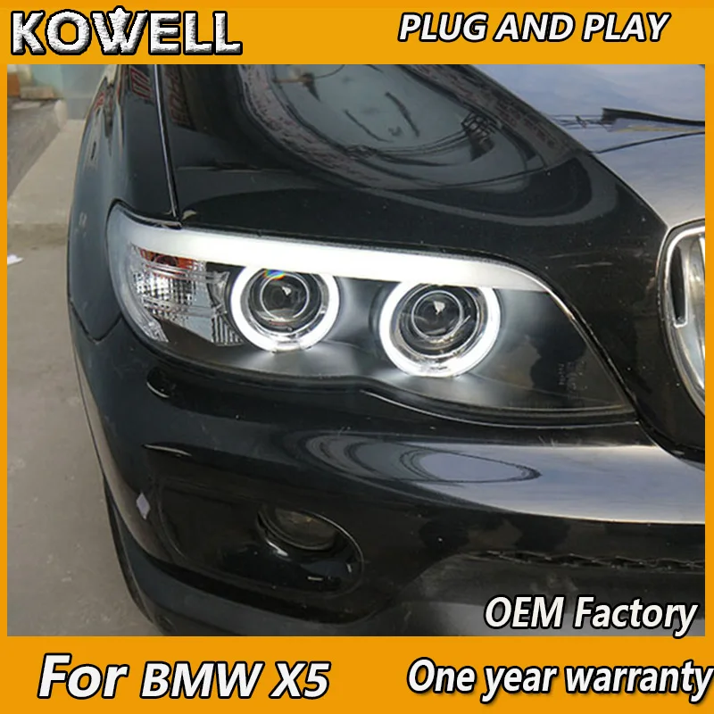 KOWELL Car Styling LED Head Lamp for BMW E53 headlight 2003-2006 For BMW X5 LED headlight H7 Xenon Lens plug and play
KOWELL Car Styling LED Head Lamp for BMW E53 headlight 2003-2006 For BMW X5 LED headlight H7 Xenon Lens plug and play