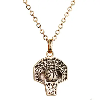 Basketball Hoop Charm Necklace Sport Pendant Necklace Gold Color Basketball Necklace Women Basketball Fan Jewelry
Basketball Hoop Charm Necklace Sport Pendant Necklace Gold Color Basketball Necklace Women Basketball Fan Jewelry