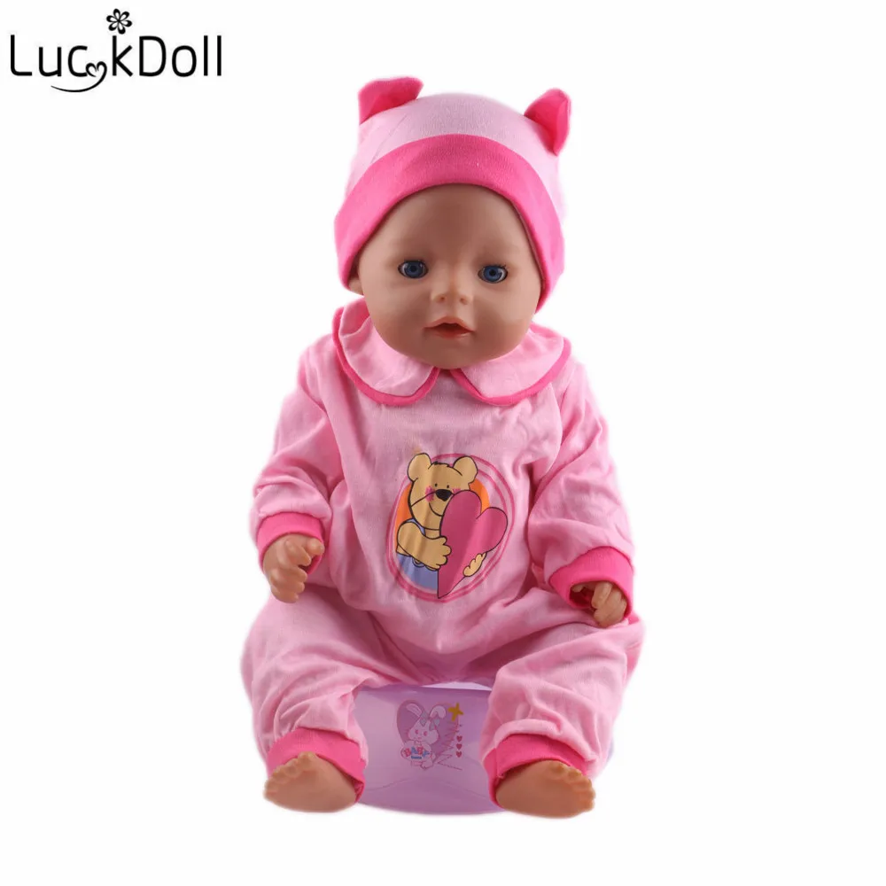 LUCKDOLL Handmade Pajamas Fit 18 Inch American 43cm Baby Doll Clothes Accessories,Girls Toys,Generation,Birthday Gift
LUCKDOLL Handmade Pajamas Fit 18 Inch American 43cm Baby Doll Clothes Accessories,Girls Toys,Generation,Birthday Gift