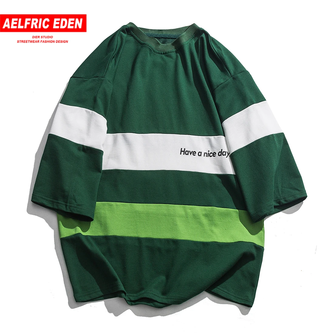 Aelfric Eden Color Block Patchwork Letter Print Mens T Shirt Harajuku Summer Tops Tees Fashion Casual Cotton Couple Short Sleeve
Aelfric Eden Color Block Patchwork Letter Print Mens T Shirt Harajuku Summer Tops Tees Fashion Casual Cotton Couple Short Sleeve
