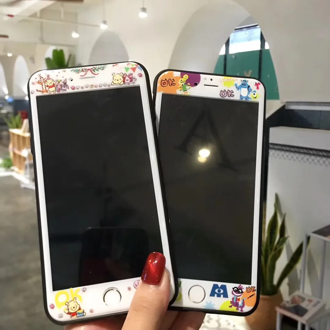 One Piece Bear Cat Panther Pattern Screen Protector For iPhone 8 7 6s Plus Tempered Glass 3D Film
One Piece Bear Cat Panther Pattern Screen Protector For iPhone 8 7 6s Plus Tempered Glass 3D Film