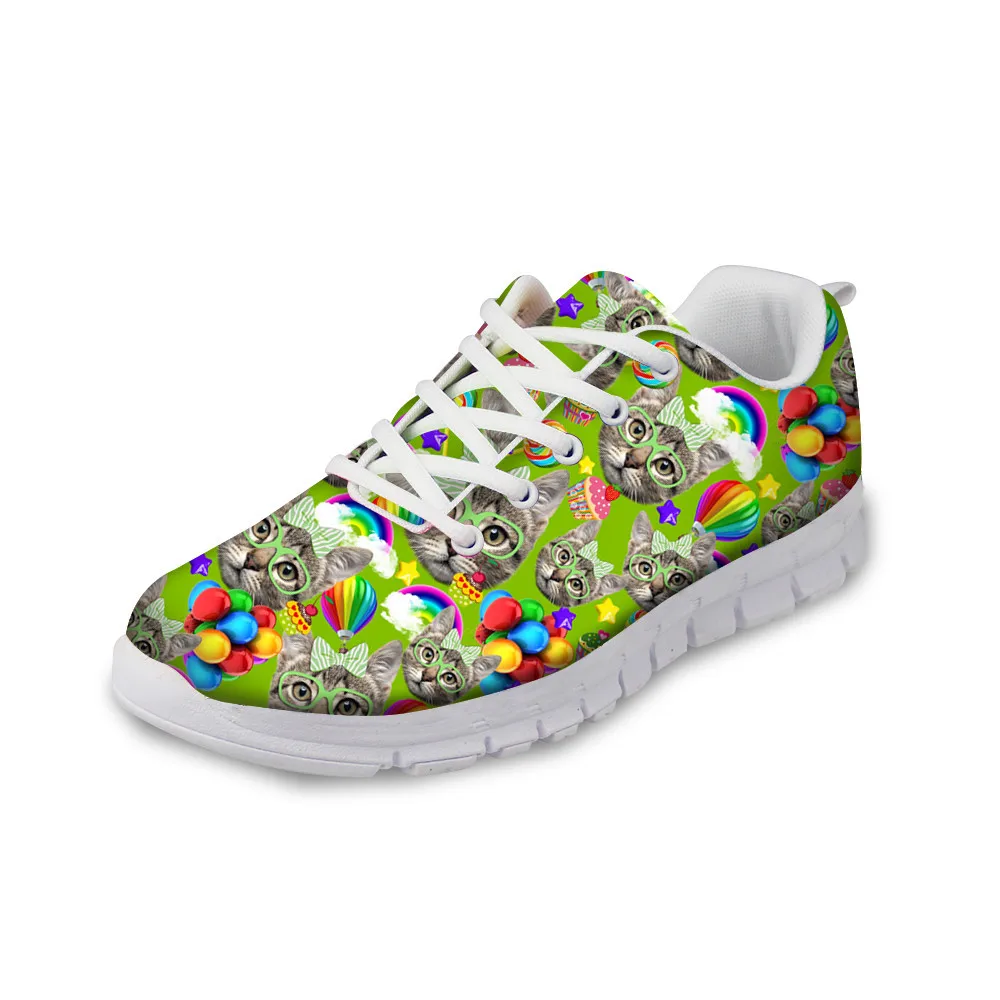 ThiKin 3D Printing Animal Women Casual Sneaker Customized Cute Pet Cat Pattern Lightweight Mesh Shoes Lacing for Female
ThiKin 3D Printing Animal Women Casual Sneaker Customized Cute Pet Cat Pattern Lightweight Mesh Shoes Lacing for Female