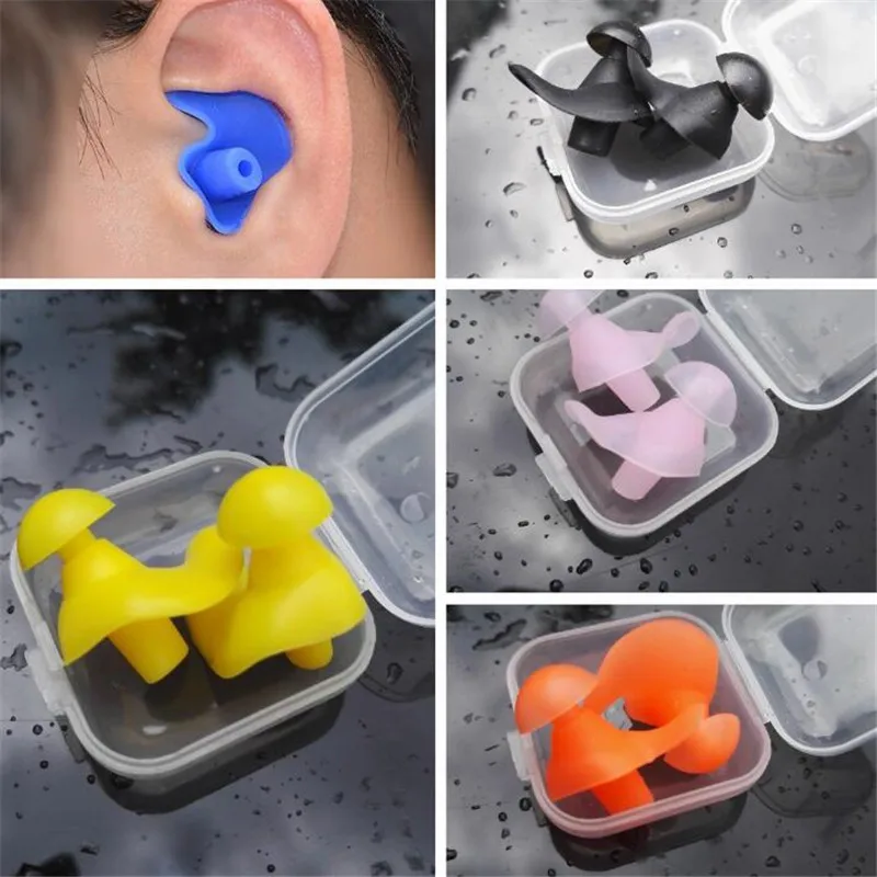 1 Pair Waterproof Soft Ear Plugs Environmental Silicone Dust-Proof Earplugs Diving Water Sport Swimming Accessories FreeShipping
1 Pair Waterproof Soft Ear Plugs Environmental Silicone Dust-Proof Earplugs Diving Water Sport Swimming Accessories FreeShipping
