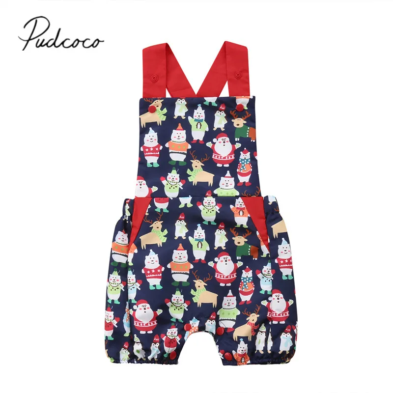 2018 Brand New Christmas Summer Toddler Baby Girls Boy Romper Sleeveless Colorful Bear Backless Jumpsuits Playsuit Sunsuit 0-24M
2018 Brand New Christmas Summer Toddler Baby Girls Boy Romper Sleeveless Colorful Bear Backless Jumpsuits Playsuit Sunsuit 0-24M