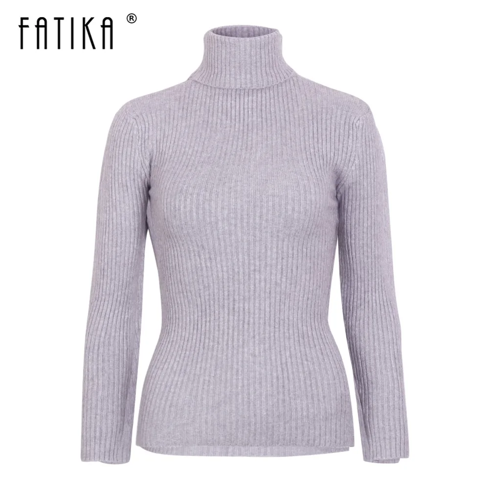 Fatika 2018 Spring Autumn Winter Classic Turtleneck Sweater Female Pullovers Basic Slim Knit Sweaters Long Sleeve Jumpers Tops
Fatika 2018 Spring Autumn Winter Classic Turtleneck Sweater Female Pullovers Basic Slim Knit Sweaters Long Sleeve Jumpers Tops