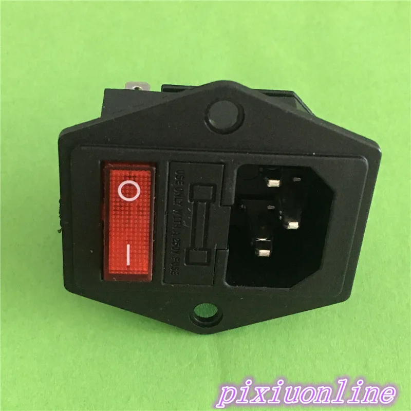 1PC YT627Y AC Power Outlet 10 A / 250V Electrical Socket Outlet Cable Socket the Fuse Red LED Switch High Quality On Sale
1PC YT627Y AC Power Outlet 10 A / 250V Electrical Socket Outlet Cable Socket the Fuse Red LED Switch High Quality On Sale