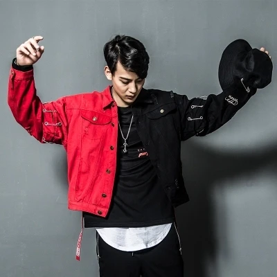 Patchwork Color Casual Slim Mens Denim Jacket Fitness Bomber Jacket Men High Quality Cowboy Men's Jean Jacket Chaqueta Hombre
Patchwork Color Casual Slim Mens Denim Jacket Fitness Bomber Jacket Men High Quality Cowboy Men's Jean Jacket Chaqueta Hombre