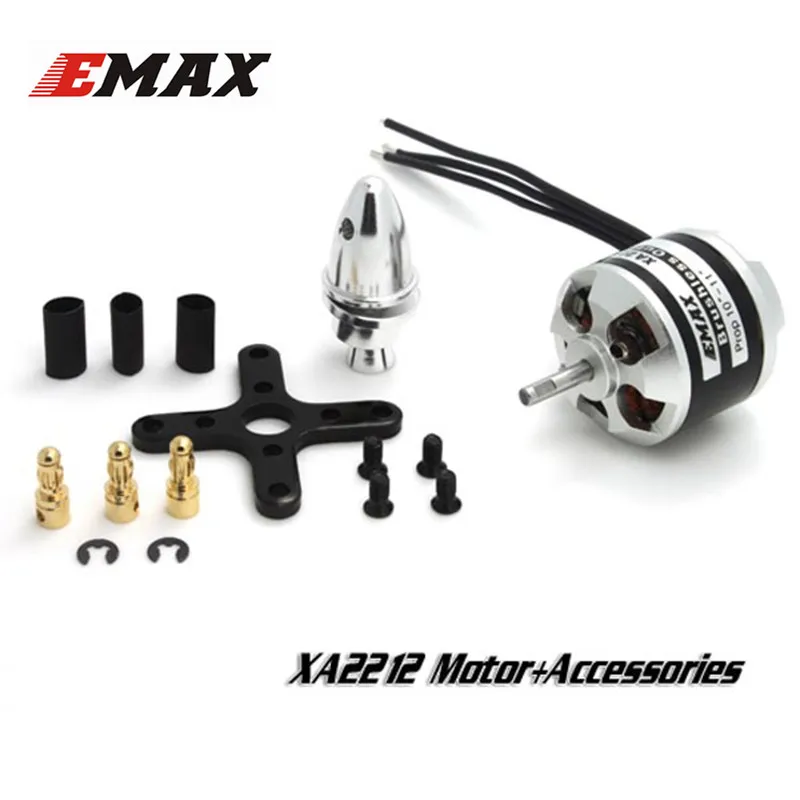 

Best Deal Emax XA2212 820KV 980KV 1400KV Brushless Motor With Motor Accessories RC Motor For RC Models