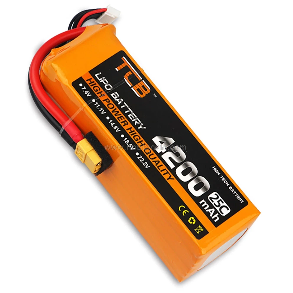 22.2V 6S 4200mAh 25C LiPO Battery XT60-plug Burst 40C RC model Lipolymer power pack
22.2V 6S 4200mAh 25C LiPO Battery XT60-plug Burst 40C RC model Lipolymer power pack