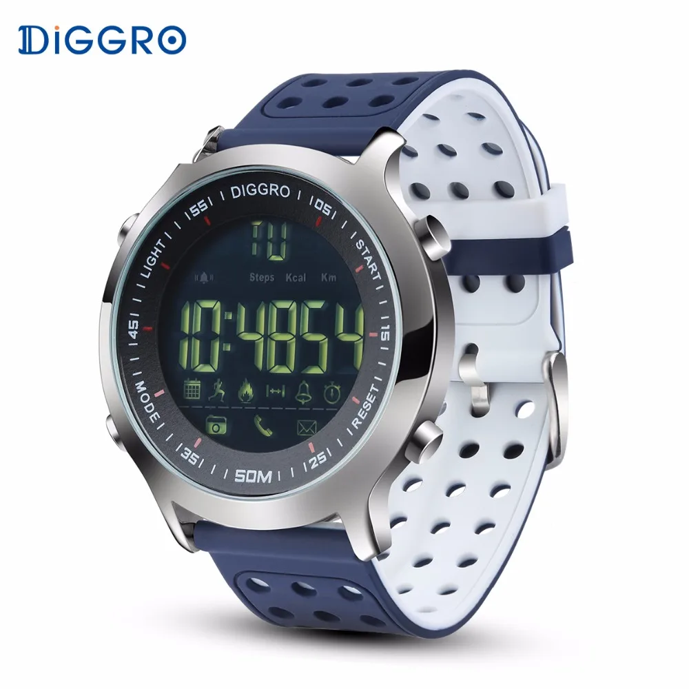 Diggro DI04 Smart Watch IP68 Waterproof 5ATM Pedometer Step Calories Counter Swim Fitness Watch Connect to Phone PK NO.1 F3
Diggro DI04 Smart Watch IP68 Waterproof 5ATM Pedometer Step Calories Counter Swim Fitness Watch Connect to Phone PK NO.1 F3