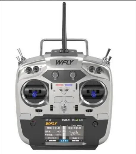New Arrivals WFLY ET12 2.4GHz Remote Controller 12CH with RF209S Receiver For RC models Fixed wing
New Arrivals WFLY ET12 2.4GHz Remote Controller 12CH with RF209S Receiver For RC models Fixed wing