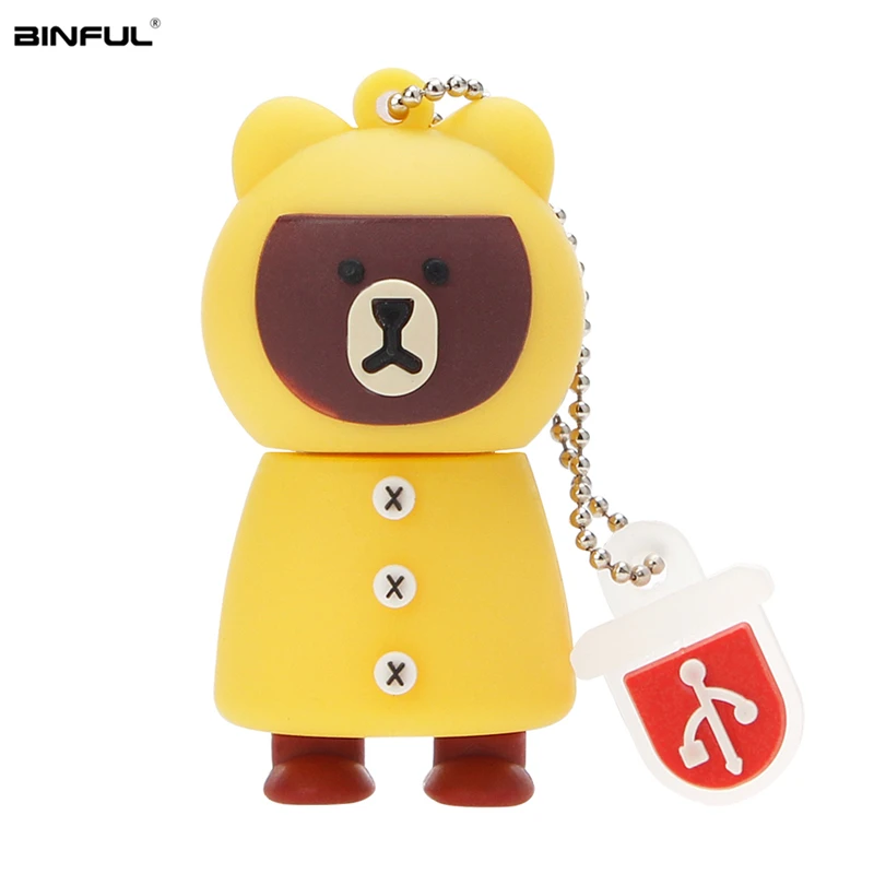 Pen Drive 128GB Animal Cartoon Brown Bear Usb Flash Drive 64GB 32GB 16GB 8GB 4GB Pendrive Cute Cony U Disk Usb 2.0 Free Shipping
Pen Drive 128GB Animal Cartoon Brown Bear Usb Flash Drive 64GB 32GB 16GB 8GB 4GB Pendrive Cute Cony U Disk Usb 2.0 Free Shipping
