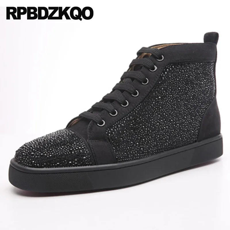 Silver Skate High Top Rhinestone Spike Stud Rivet 11 Shoes Trainers Luxury Men Casual Footwear Metal Red Sneakers 46 Plus Size
Silver Skate High Top Rhinestone Spike Stud Rivet 11 Shoes Trainers Luxury Men Casual Footwear Metal Red Sneakers 46 Plus Size