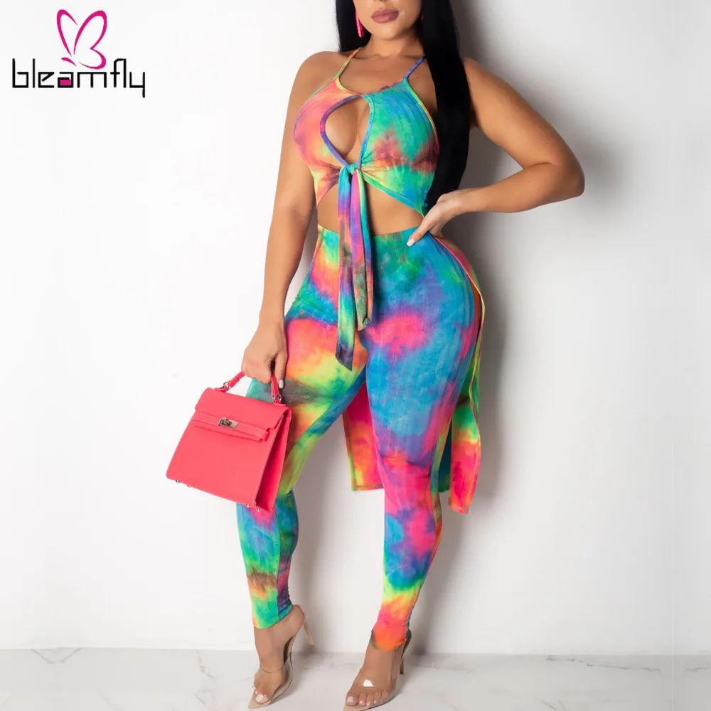 Vintage Colorful Tie Dye 2 Piece Set Summer Clothes For Women Long Tops And Skinny Pants Sweat Suit Two Piece Beach Boho Outfit
Vintage Colorful Tie Dye 2 Piece Set Summer Clothes For Women Long Tops And Skinny Pants Sweat Suit Two Piece Beach Boho Outfit