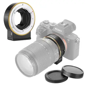 Neewer Electronic AF Lens Mount Adapter Auto Focus Aperture Control Compatible with Nikon f Lense to Sony E-mount Cameras
Neewer Electronic AF Lens Mount Adapter Auto Focus Aperture Control Compatible with Nikon f Lense to Sony E-mount Cameras