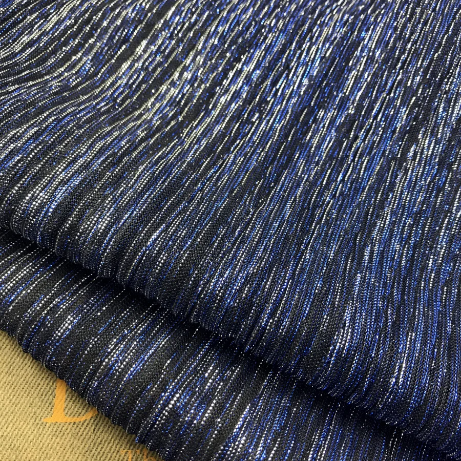 2 meters 150cm 59" width silver blue shiny ultra-fine pleated accordion mesh tulle fabric evening dress clothes materials MM444
2 meters 150cm 59" width silver blue shiny ultra-fine pleated accordion mesh tulle fabric evening dress clothes materials MM444