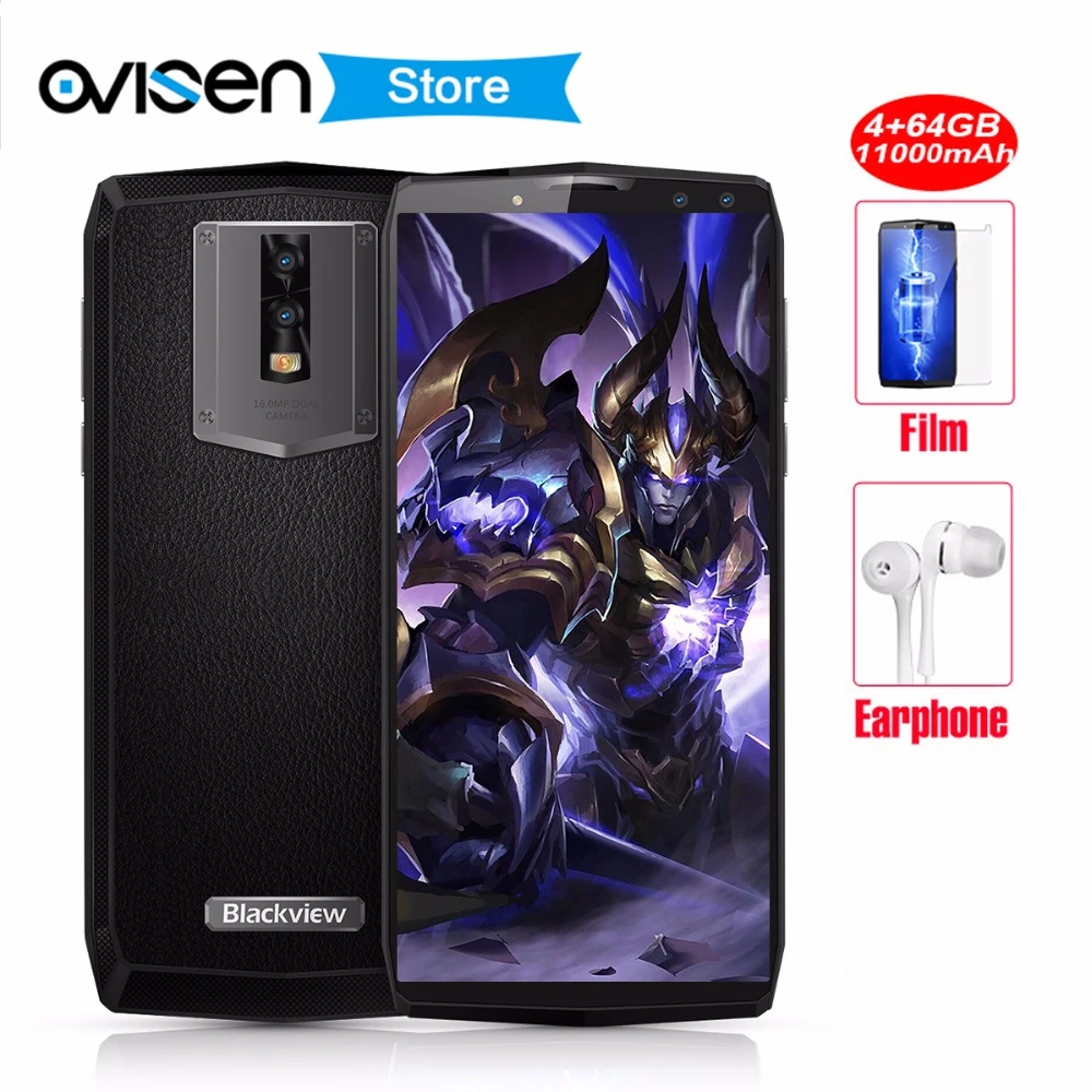 Blackview P10000 Pro 5 99 "18:9 полноэкранный смартфон 11000 мАч OTG Восьмиядерный 4 Гб ОЗУ 64 ПЗУ