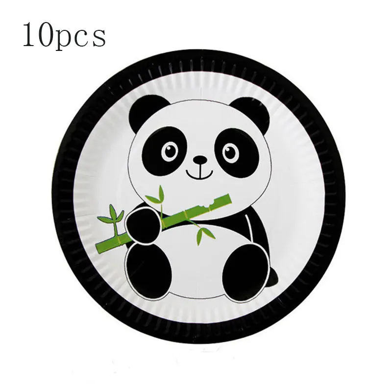 10pcs Panda Plates Cartoon Disposable Paper Plates Kid baby shower Birthday Party Christmas Wedding Home decoration Supplies
10pcs Panda Plates Cartoon Disposable Paper Plates Kid baby shower Birthday Party Christmas Wedding Home decoration Supplies