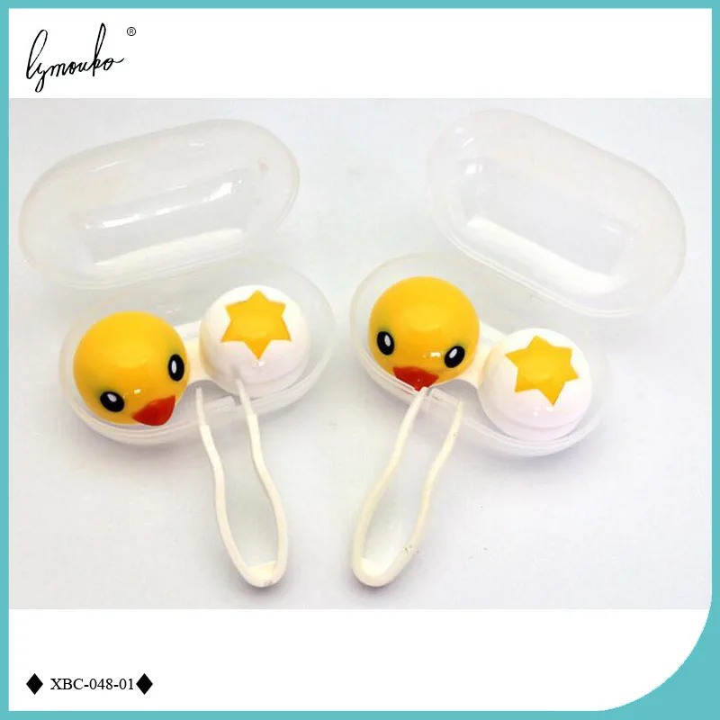 Lymouko Hot Sale Lovely Yellow Cartoon Little Duck Portable Plastic Contact Lens Case for Kit Contact Lenses Box Container
Lymouko Hot Sale Lovely Yellow Cartoon Little Duck Portable Plastic Contact Lens Case for Kit Contact Lenses Box Container