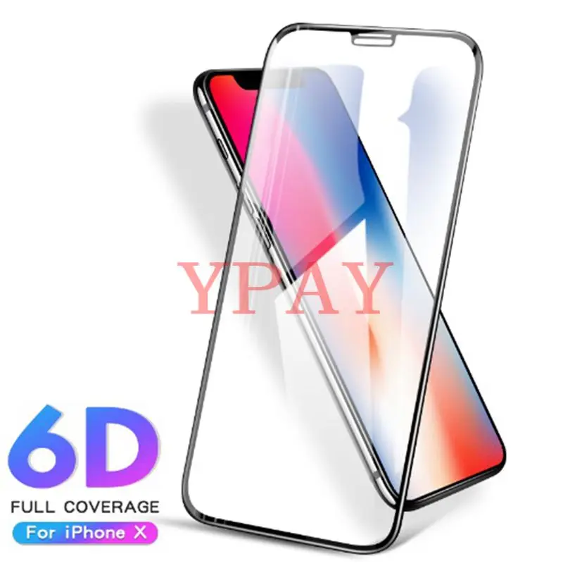 YPAY 6D Fully covered tempered film for iphone x xs max Protective Glass on iPhone7 8 6s plus xr tempered film
YPAY 6D Fully covered tempered film for iphone x xs max Protective Glass on iPhone7 8 6s plus xr tempered film