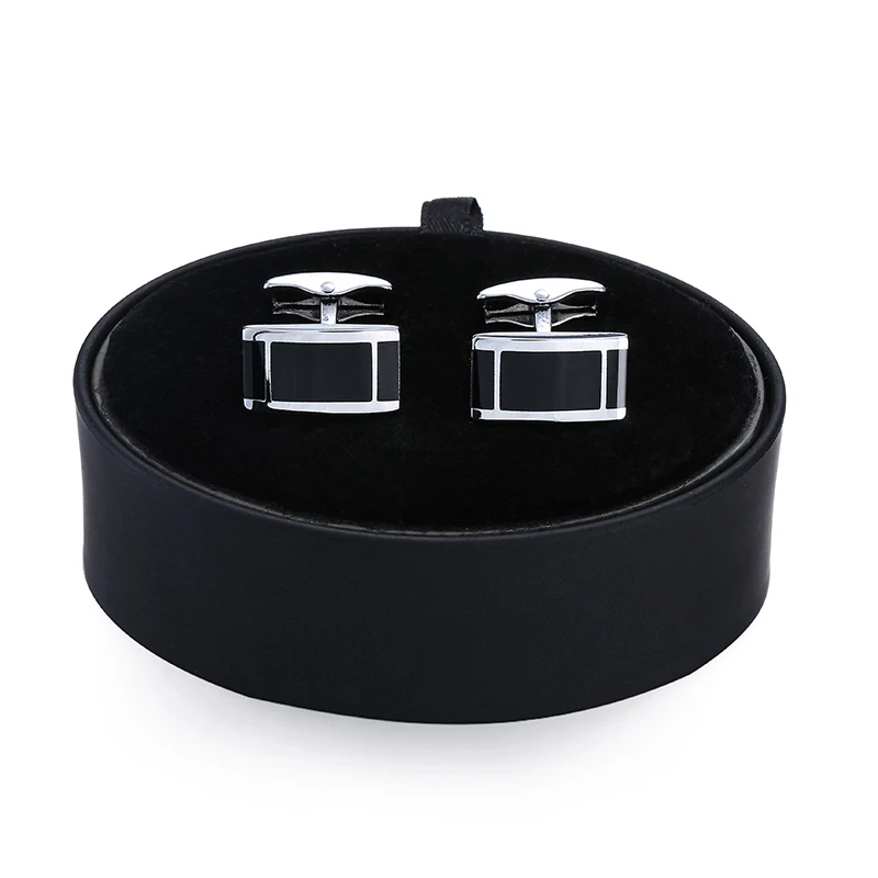 DY is a set of high-end men's shirts Cufflinks Gift black rectangle Cufflinks black leather box set free shipping
DY is a set of high-end men's shirts Cufflinks Gift black rectangle Cufflinks black leather box set free shipping
