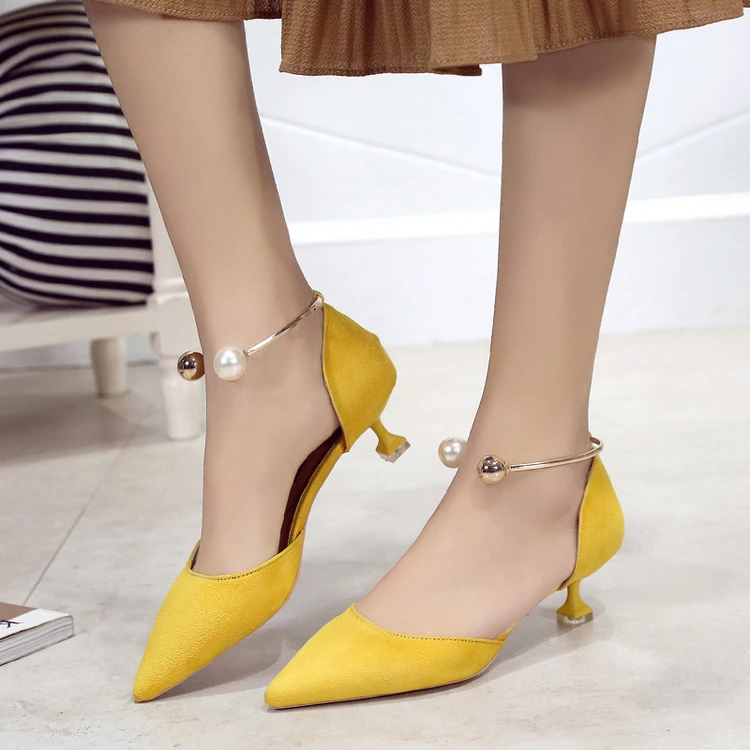 2017 Summer Sexy Elegant Kitten Heels Women Sandals Pump for Party Bead Strap Mid Heels Woman Point Toes Shoes Chaussure Femme
2017 Summer Sexy Elegant Kitten Heels Women Sandals Pump for Party Bead Strap Mid Heels Woman Point Toes Shoes Chaussure Femme