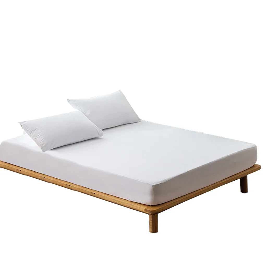 MECEROCK New Printing Bed Mattress Cover Waterproof Mattress Protector Pad Fitted Sheet Separated Water Bed Linens with Elastic
MECEROCK New Printing Bed Mattress Cover Waterproof Mattress Protector Pad Fitted Sheet Separated Water Bed Linens with Elastic