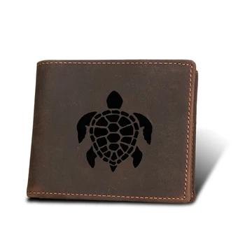 Funny Honu Sea Turtle Wallet Men Genuine Leather Purse Personality engrave Name Men Credit card Holder Two Fold Wallets
Funny Honu Sea Turtle Wallet Men Genuine Leather Purse Personality engrave Name Men Credit card Holder Two Fold Wallets