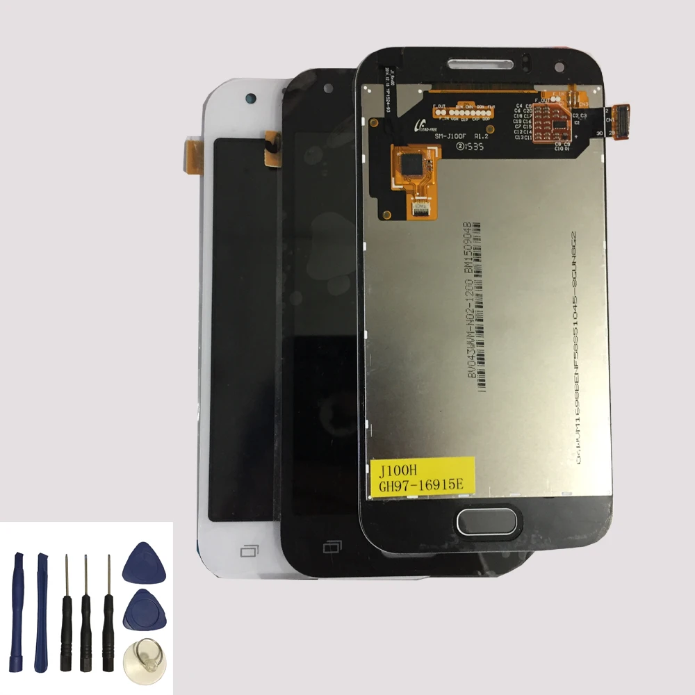 For Samsung Galaxy J1 J100F J100H J100 SM-J100 Touch Screen Digitizer + LCD Display Monitor Panel Module Assembly + Free Tools
For Samsung Galaxy J1 J100F J100H J100 SM-J100 Touch Screen Digitizer + LCD Display Monitor Panel Module Assembly + Free Tools