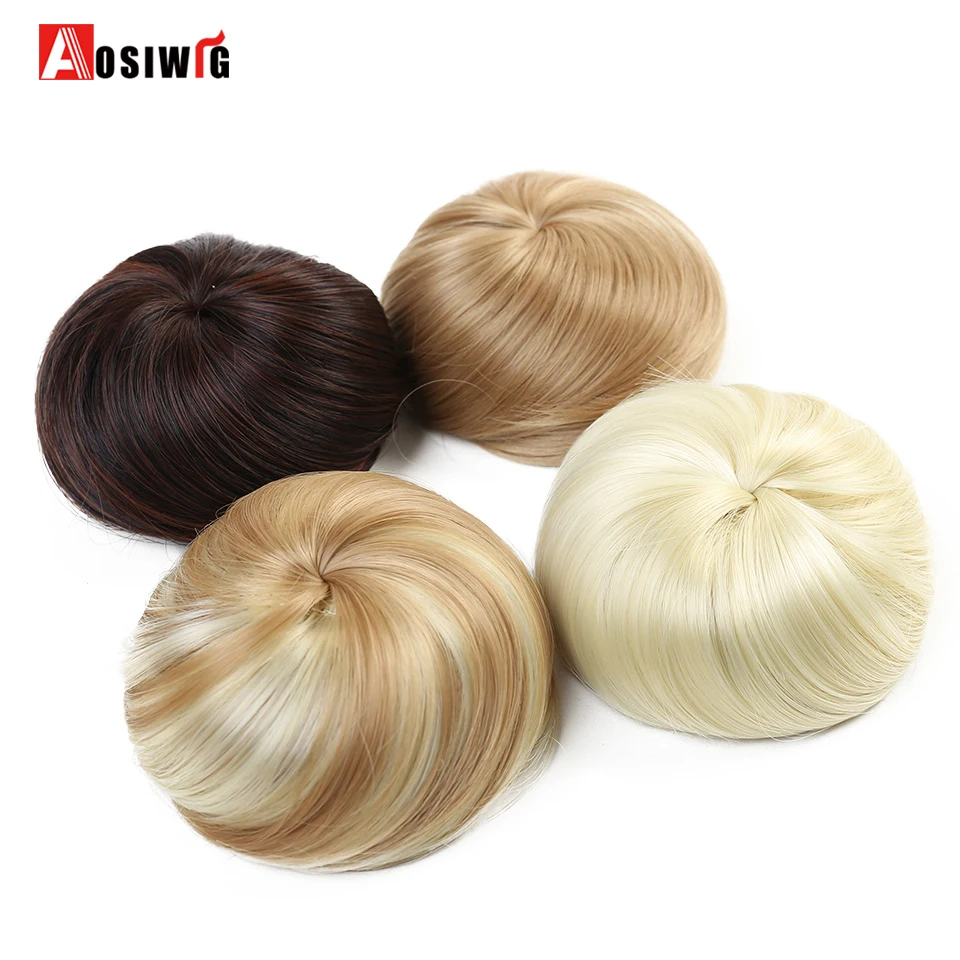 Women Synthetic Chignon Hair Bun Donut Clip In Hairpiece Extensions Brown Red Synthetic High Temperature Fibre AOSIWIG
Women Synthetic Chignon Hair Bun Donut Clip In Hairpiece Extensions Brown Red Synthetic High Temperature Fibre AOSIWIG