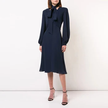 Dress Women Time-limited Polyester Acetate A-line 2019 New Woman Dress Waist French Retro Over The Knee V-neck Lantern Sleeve
Dress Women Time-limited Polyester Acetate A-line 2019 New Woman Dress Waist French Retro Over The Knee V-neck Lantern Sleeve