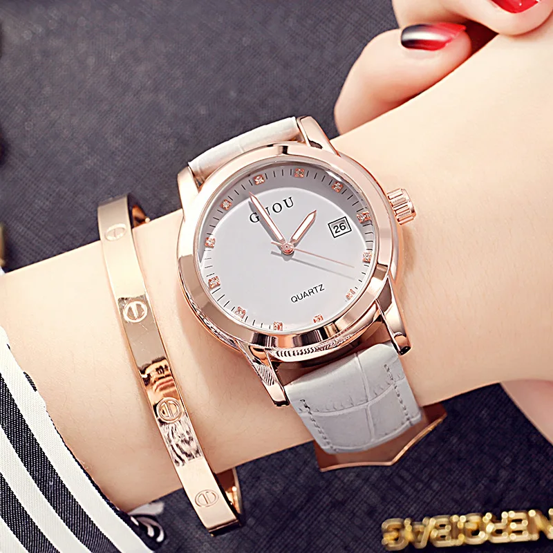 Fashion Top Guou Brand Women Watch Famous Rose Gold Watch Lady Leather Waterproof Wrist Ladies Dress Date Clock Relogio Feminino
Fashion Top Guou Brand Women Watch Famous Rose Gold Watch Lady Leather Waterproof Wrist Ladies Dress Date Clock Relogio Feminino