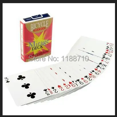 Mirage Deck Bicycle- Card Magic, Magic Trick 
Mirage Deck Bicycle- Card Magic, Magic Trick