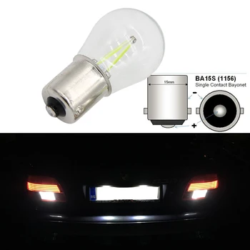 2pcs P21W LED ba15s 1156 Led Filament Chip Car Light S25 Auto Vehicle Reverse Turning Bulb Lamp DRL White 12v
2pcs P21W LED ba15s 1156 Led Filament Chip Car Light S25 Auto Vehicle Reverse Turning Bulb Lamp DRL White 12v