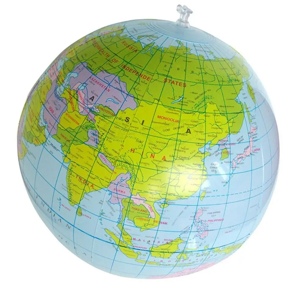 40CM Inflatable World Globe Teach Education Geography Toy PVC Map Balloon Beach Ball Kids Toys Blow Up Inflatable Globe Toy
40CM Inflatable World Globe Teach Education Geography Toy PVC Map Balloon Beach Ball Kids Toys Blow Up Inflatable Globe Toy