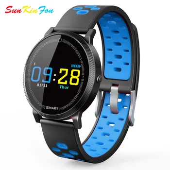 SunKinFon F4S Color Screen Smart Sports Bracelet Heart Rate Fitness Tracker Smart Wristband Blood Pressure Watch for IOS Android
SunKinFon F4S Color Screen Smart Sports Bracelet Heart Rate Fitness Tracker Smart Wristband Blood Pressure Watch for IOS Android