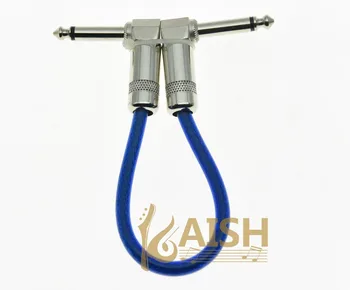 

KAISH Kaish Blue 20cm 8'' Mono Guitar Effect Pedal Board Patch Cable Effects Pedal Cord