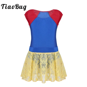 TiaoBug Girls Short Cap Sleeve Ballet Tutu Dance Leotard Lace Skirt Set Child Gymnastics Leotard Fairy Tale Princess Dance Wear
TiaoBug Girls Short Cap Sleeve Ballet Tutu Dance Leotard Lace Skirt Set Child Gymnastics Leotard Fairy Tale Princess Dance Wear