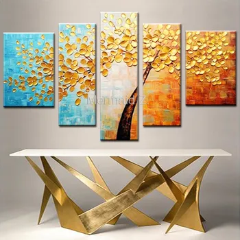 Hand Painted Modern Blue Gustav Klimt Tree Of Life Abstract Oil Painting On Canvas Picture 5 Panel Wall Art Home Decor
Hand Painted Modern Blue Gustav Klimt Tree Of Life Abstract Oil Painting On Canvas Picture 5 Panel Wall Art Home Decor